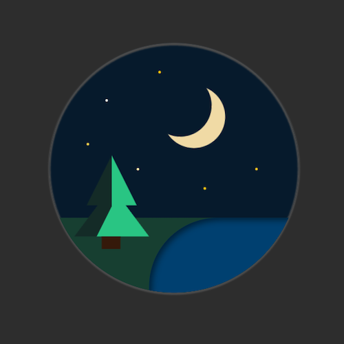 Catch me the moon - CSS Animation